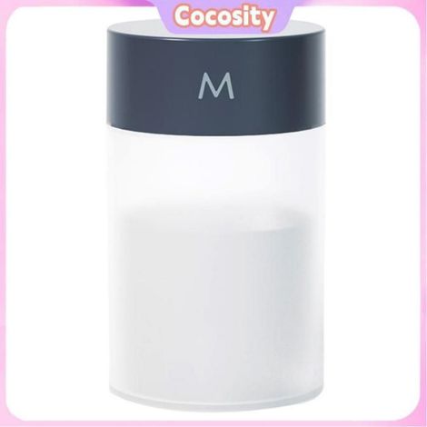 Cocosity humidificateur à brume Diffuseur d'humidificateur de brume de 260 ml, veilleuse electromenager humidificateur Gris (1/5)