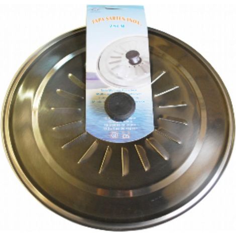 FPLUS tapa freir 36 cms.inox , TAPA PARA SARTENES DE ACERO INOX.