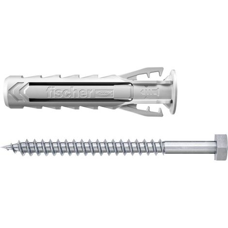 Tassello in nylon Sx Plus 12x60 con vite blister X3 - Fischer (1/5)