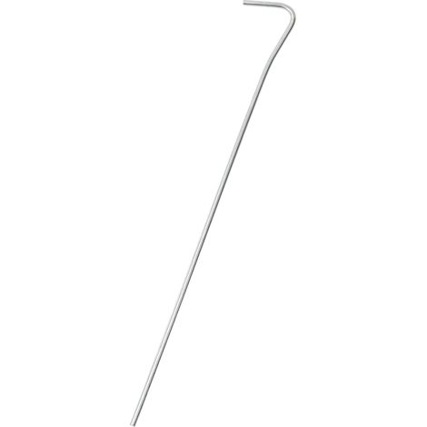 Piquets de tente 25 pcs 23 cm Ø3 mm acier galvanisé (1/5)