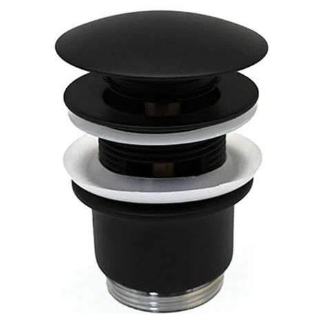 Piletta click-clack nero opaco Vema MARIA P000400
