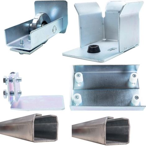 Kit de montage pour portails autoportants PNI AP800C, longueur totale 6 m