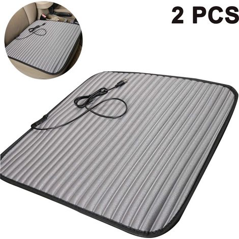 Heizkissen, Heating Pad 5V 2A USB Heizkissen 3 Temperatureinstellungen Heizkissen für Kleidersitze, 47x47cm, 45 ℃