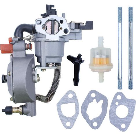 Kit de joints et boulons de montage de carburateur double pour Honda GX160 GX200 chinois 168F 5,5CV 6,5CV pompe à eau utilisation essence GPL GNC (1/5)