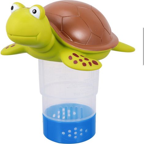 1 Distributeur de chlore flottant, dosage réglable, tablette 7,6 cm, pour piscine, spa, jacuzzi (1/5)