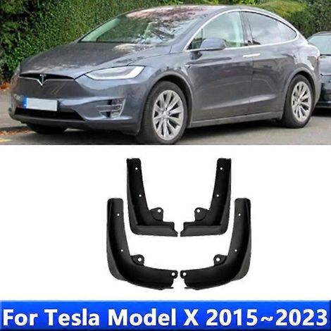 Für Tesla Model Y, 3 und XS (2012–2023, 2015, 2020): Kotflügel vorne und hinten, Schmutzfänger, Spritzschutz, Autozubehör – für Tesla Model X