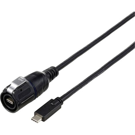 Adattatore USB tipo C ® incl. Cavo da 1 m. TC-12770464 TRU COMPONENTS Contenuto: 1 pz. (1/2)