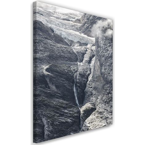Tableau sur toile Montagnes Roches Nature 40x60 (1/5)
