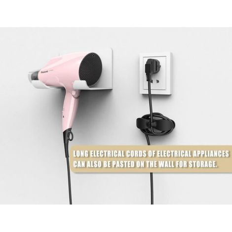 Organisateur De Câbles - Enrouleur Auto-Adhésif Pour Appareils De Cuisine - Pour Cafetière Mixeur Micro-Ondes Et Autres - Lot De 9 (1/4)