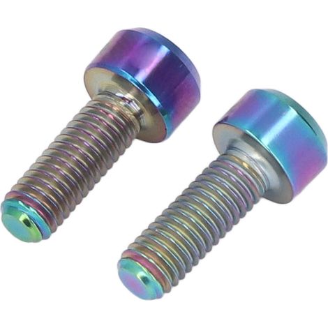 Vis en titane M5x14mm pour guidon de VTT, fixation de poignée d'accélérateur (1/5)