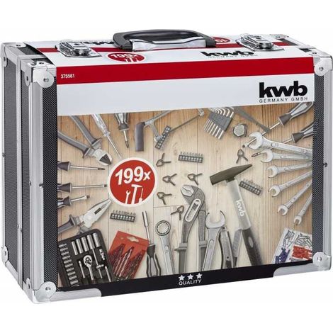 kwb 375561 Valigetta porta utensili con contenuto (1/5)
