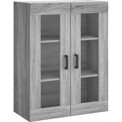 Maison Exclusive - Armario de pared gris Sonoma 69,5x34x90 cm (1/5)