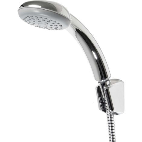 tecuro Wannenset ew-easy-90 - mit Handbrause 1-strahlig, Brauseschlauch 125 cm, Wandhalter (1/5)