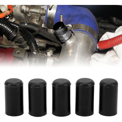 Ansaugschlauchstopfen für Autos (10er-Pack), 10 mm Innendurchmesser, universell, schwarz (1/5)