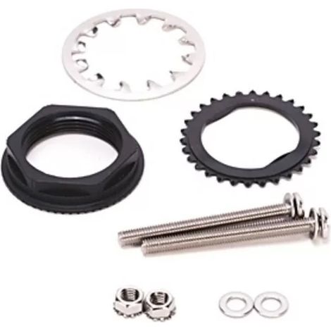 Kit di montaggio sensore fotoelettrico Allen-Bradley 129-130 - 2 dadi - rondelle - viti