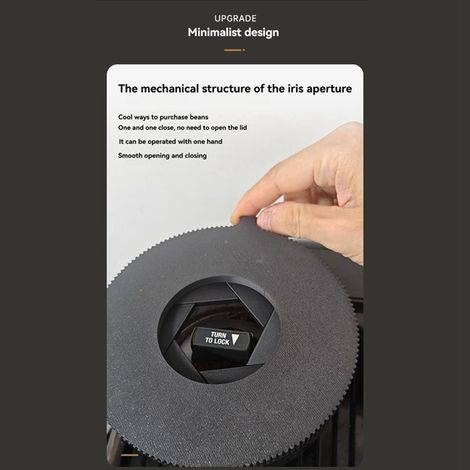 1 piece. Color: Black + Transparent. Material: ABS. Compatible with Breville BES870 / BE. (1/5)