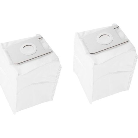2 piezas accesorios bolsas polvo para Conga 2290 robot aspirador filtro polvo bolsa papel recambios