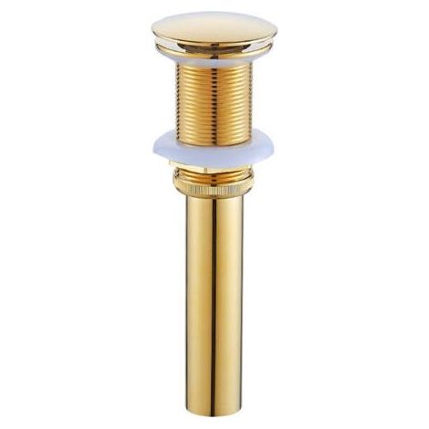 1 pièce Divers accessoire de portail, bouchon relevable rétro pour évier, sans trop-plein, laiton bronze huilé, universel, siphon d'évier (1/5)