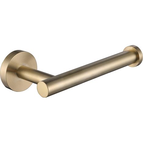 Wandmontierter Toilettenpapierhalter aus Edelstahl 304 für Badezimmer (gold)