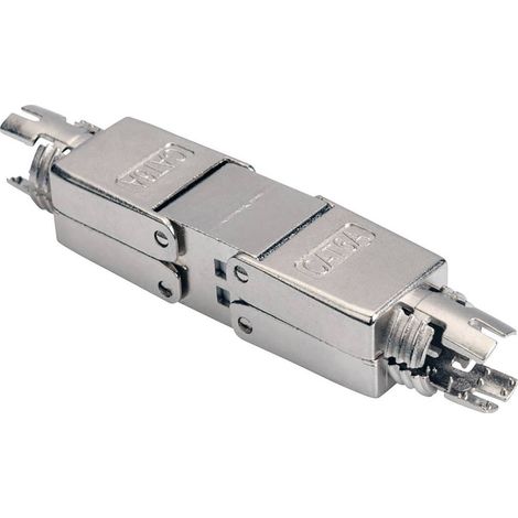 Digitus Adattatore RJ45 Rete Adattatore CAT 6A/7, CAT 6A, CAT 6 [1x LSA - 1x LSA] Argento (1/5)