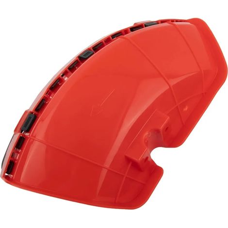 (Rouge) Déflecteur de tondeuse à gazon renforcé, grande taille, universel, housse de protection, pièces de rechange de haute qualité, plaque de garde-boue (1/5)