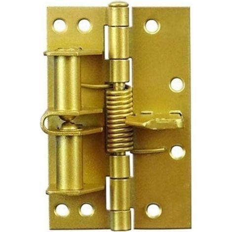 Ferme-porte automatique simple en or, positionnement manuel, accessoires matériels, tampon de porte coupe-feu, charnière à ressort (1/4)