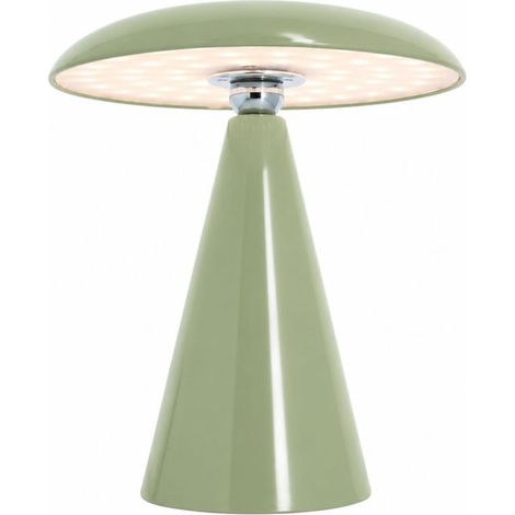 MATHIAS - Lampe à poser Clee vert sauge, USB rechargeable, Dimmable, CCT, Autonomie 72h max. - MLAPCLEEVS (1/5)