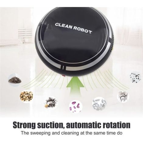 Aspirateur robot automatique avec balayage et forte aspiration (1/4)