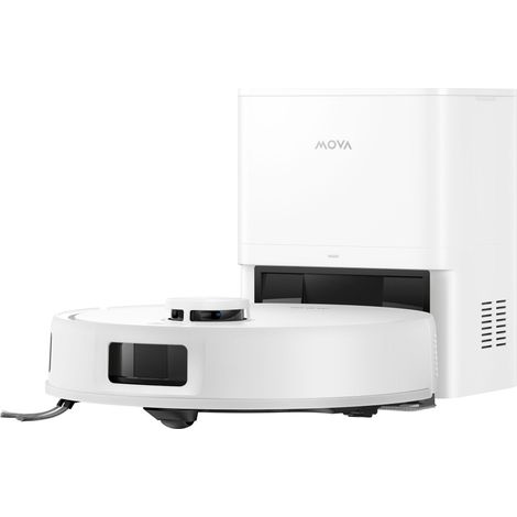 Saugroboter Wischgerät - MOVA E20S PRO PLUS - 13000 Pa - 330 ml - Weiß