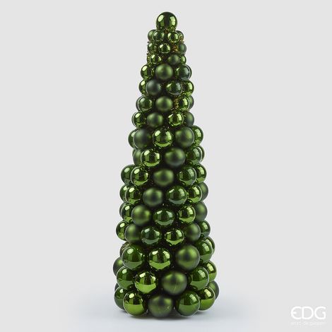 EDG Enzo De Gasperi Topiary Pallemix Cono Natale X120 H 65 Cm D 25 Cm Green