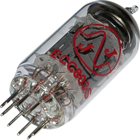Cadorabo ECC 803 s = E 83 CC Valvola termoionica Triodo doppio 250 V 1.25 mA Numero Poli (num): 9 Attacco: Noval Conten
