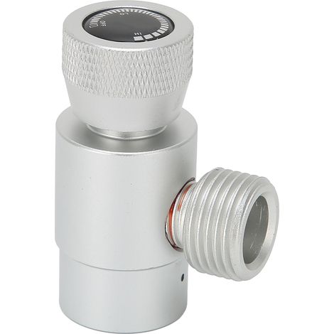 Adaptateur de Recharge CO2 CGA320/TR21-4 pour Valve Soda, Accessoires ASA en Argent