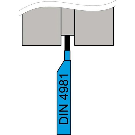 Outil de coupe droit ISO 7 25x25 mm pour tour