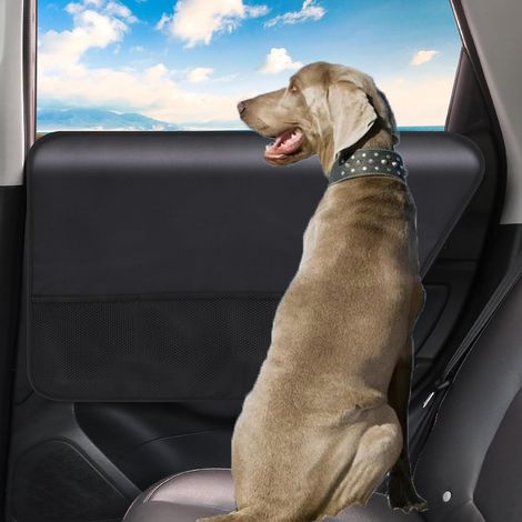 Dog Car Door Protector, Protects Car Doors from Dog Claws and Dirt, with Pockets, Scratched, Waterproof, Fits Most Car Models (1/5)
