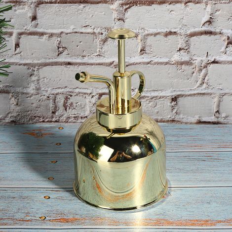 Flacon arroseur manuel réglable de couleur or pour pulvériser les plantes et les pesticides – un accessoire à la fois esthétique et pratique pour les plantes d'intérieur. (1/5)
