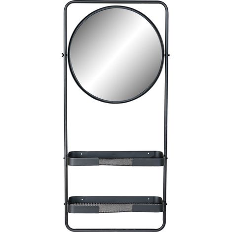 Metallspiegelspiegel 55x20x120 2 Black Metall Regale Material Spiegel mehrfarbige Farbfamilienspiegel Details (1/3)