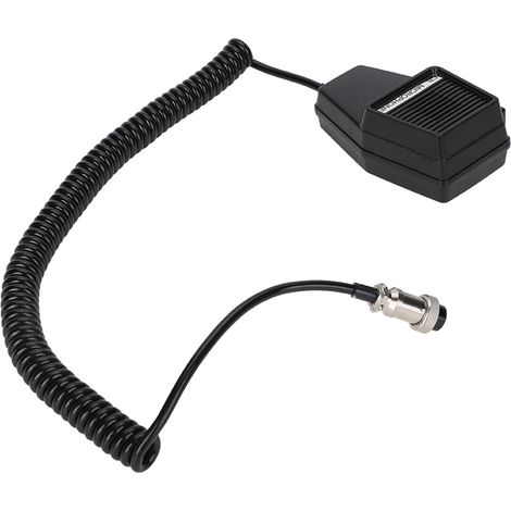 Connecteur d'Aviation 4 Broches pour Haut-Parleur CB Radio, Support Rotatif 360° pour Talkie-Walkie (1/5)