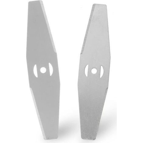 Lame de tondeuse à gazon électrique au lithium 3 trous, lames de scie de rechange pour coupe-herbe, 2 pièces (1/4)