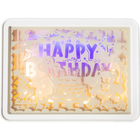 3D-Papierschnitzerei, DIY-Nachtlicht, Valentinstagsgeschenk, kreatives besonderes Geschenk für Freundinnen, Klassenkameraden, praktischer Geburtstag, Neujahr