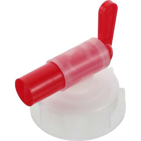 Robinet d'extérieur en plastique, lot de 3, pour solution nutritive de jardin, avec embout cannelé pour une distribution facile des liquides. (1/5)