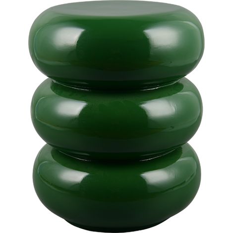 Bout de canapé, GAYA, Table d'appoint céramique, vert Vert en Céramique, BOITE A DESIGN