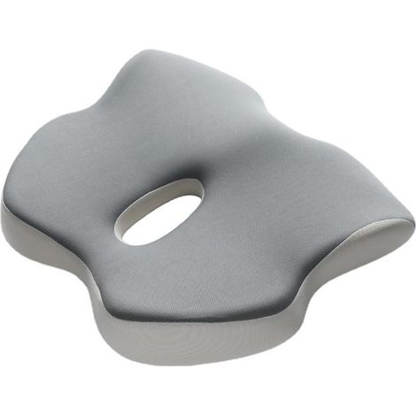 Cuscino per sedile, cuscino per sedile auto in memory foam, cuscino rialzato per seggiolini auto per adulti, cuscino per sedia da ufficio per lunghi periodi seduti, cuscino antiscivolo per il coccige,