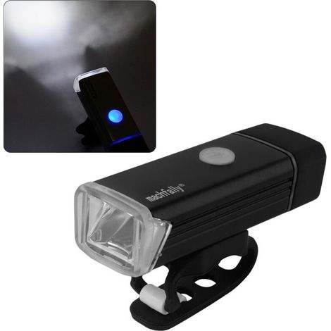 Lampe Frontale à Led 180 Lumens Pour Vélo, Rechargeable Et Aimantée (1/2)