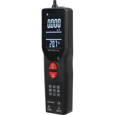 Multimètre intelligent portable multifonction à double mode, détecteur de tension CC/CA numérique (1/5)