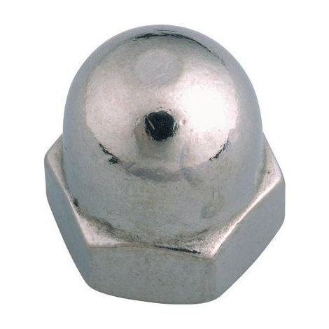 écrou borgne inox A2 6 mm / 200 (1/2)