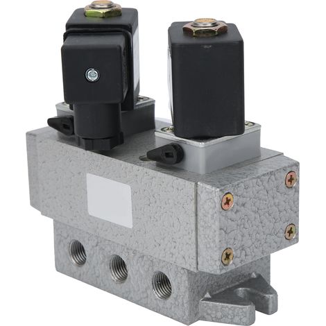 Électrovanne G1/8 po 2 positions 5 voies, distributeur 2 directions K25D2H-6DC12V (1/4)