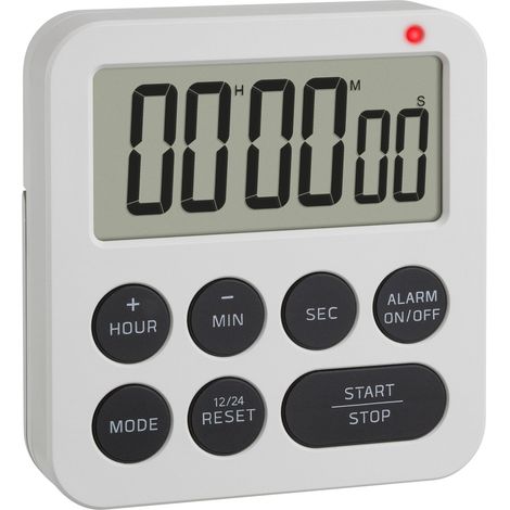 TFA Dostmann Minuteur blanc numérique (1/5)