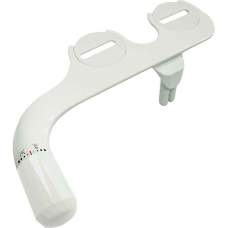 Bidet Toilette WC, Double buse Pulvérisateur Bidet Toilette, 2 Modes Pression deau Réglable pour Bidet, Nettoyage Avant (1/5)