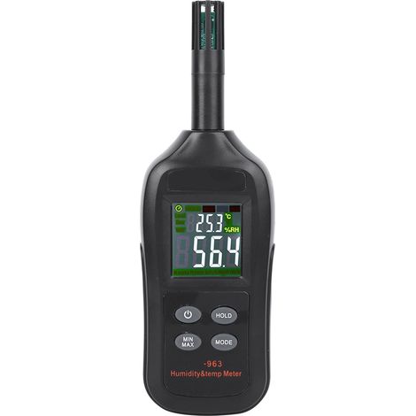 Thermomètre et hygromètre numérique portable U-Tech UA963, haute précision et haute sensibilité, pour usage domestique - Instrument d'enregistrement intérieur (1/5)