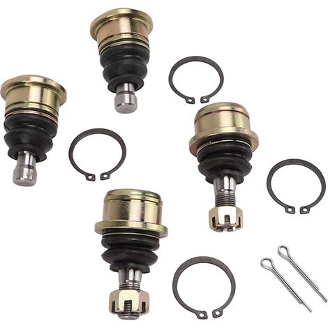 Kit de 4 Rotules Supérieures et Inférieures + Extrémités de Biellette pour ATV UTV 400 450 500 550 700 750 800cc (1/5)